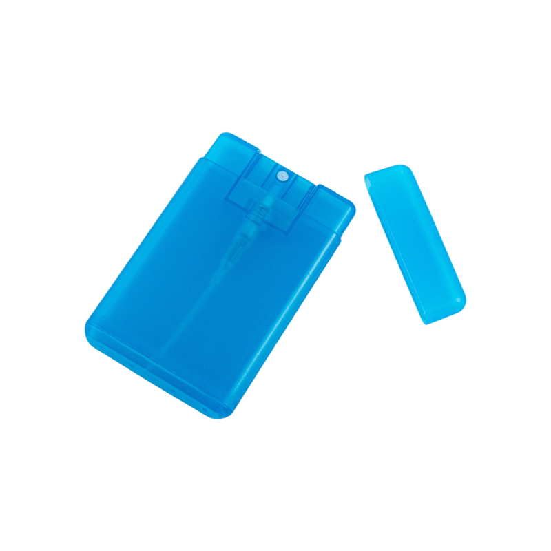 Frasco spray PP tipo cartão de grande capacidade (20-38ml) Frasco spray PP tipo cartão de grande capacidade (20-38ml)